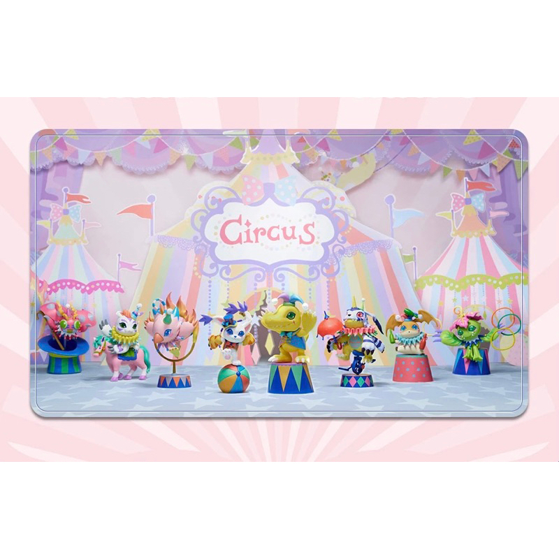สินค้าพร้อมส่ง กล่องสุ่ม Digimon Adventure Circus