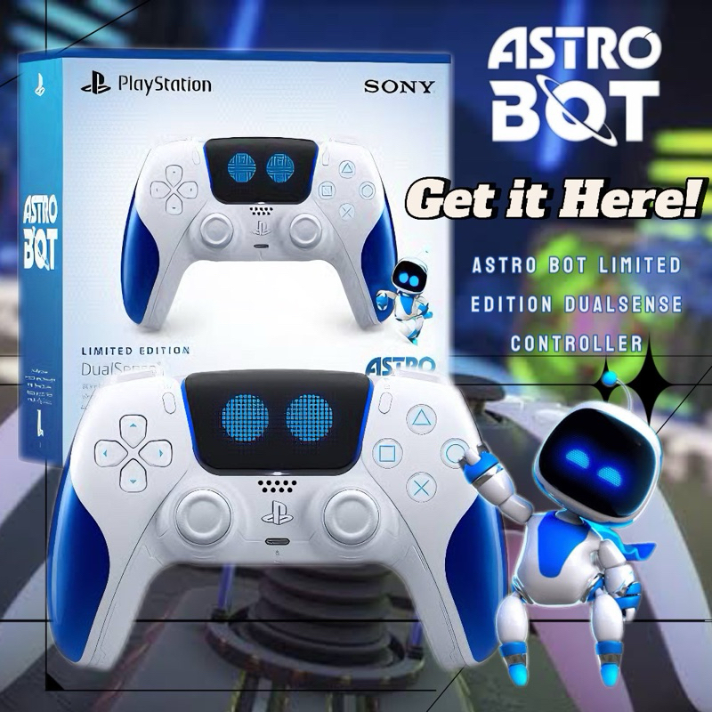 ASTRO BOT LIMITED EDITION DUALSENSE CONTROLLER