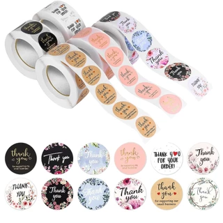 สติ๊กเกอร์ขอบคุณสติ๊กเกอร์ดวงเล็ก 500ดวง / ม้ ขอบคุณค่ะ น่ารัก