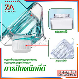 กระบอกน้ำ ขวดน้ําดื่ม กระติกน้ำ water bottle ทรงสี่เหลี่ยม ขนาด 500/1000 มล. พกพาสะดวก ซีลจะไม่รั่วซึม