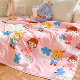 【size110*150】 ผ้าห่มเด็ก ผ้าห่มเครื่องปรับอากาศสำหรับเด็ก ผ้าห่มฤดูร้อน ลายการ์ตูน เนื้อผ้าดีมาก ช่วยทำให้กลับสบาย 💖🌈