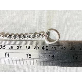 ชุดโซ่แขวนสำเร็จรูป ความยาว 40cm พร้อมห่วง สำหรับคล้องป้าย หรือคล้องอเนกประสงค์