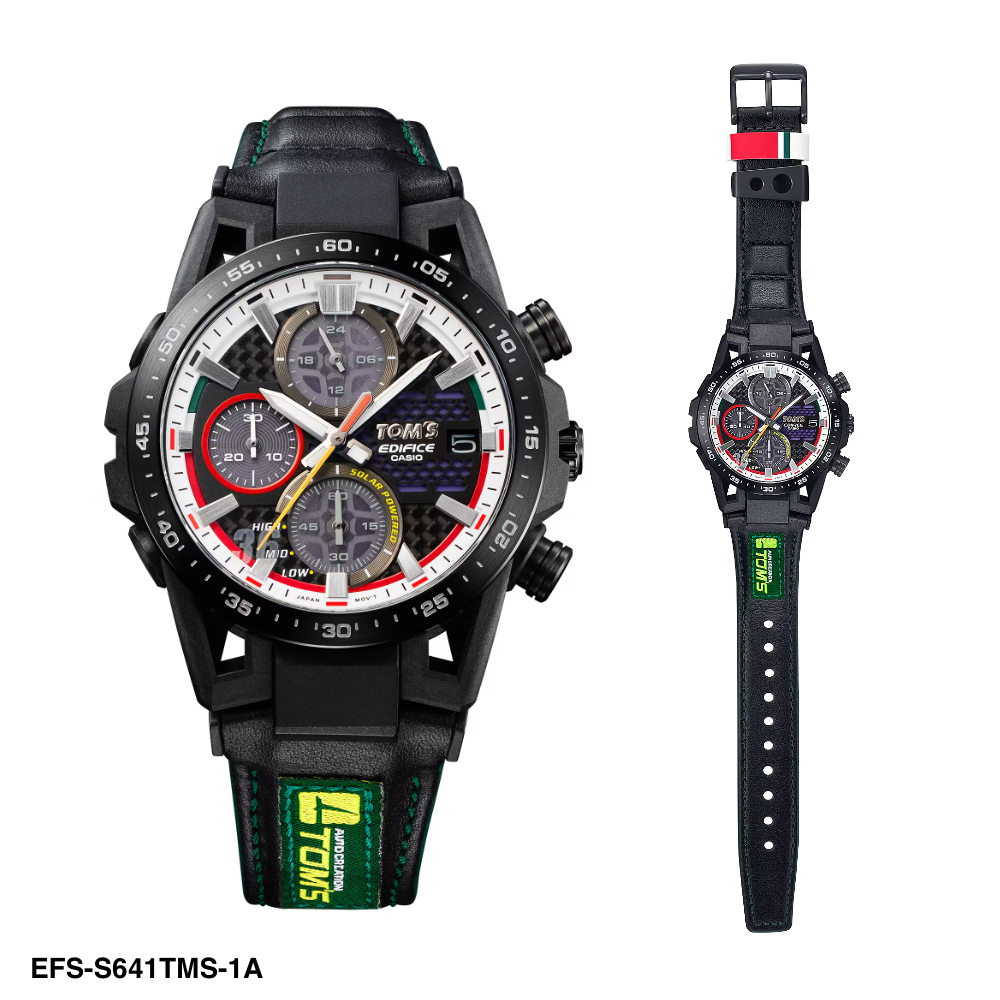 CASIO EDIFICE TOM’S 50th anniversary edition EFS-S641TMS-1A, EFS-S641TMS-1ADR, EFS-S641TMS-1, EFS-S6