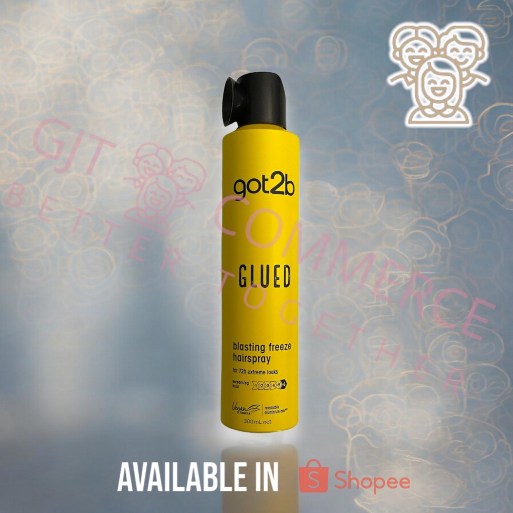 ก๊อตทูบี กลู บลาสติ้ง ฟรีซ สเปรย์ 300 มล. (Got2b Glued Blasting Freeze Hair Spray 300 ml.)