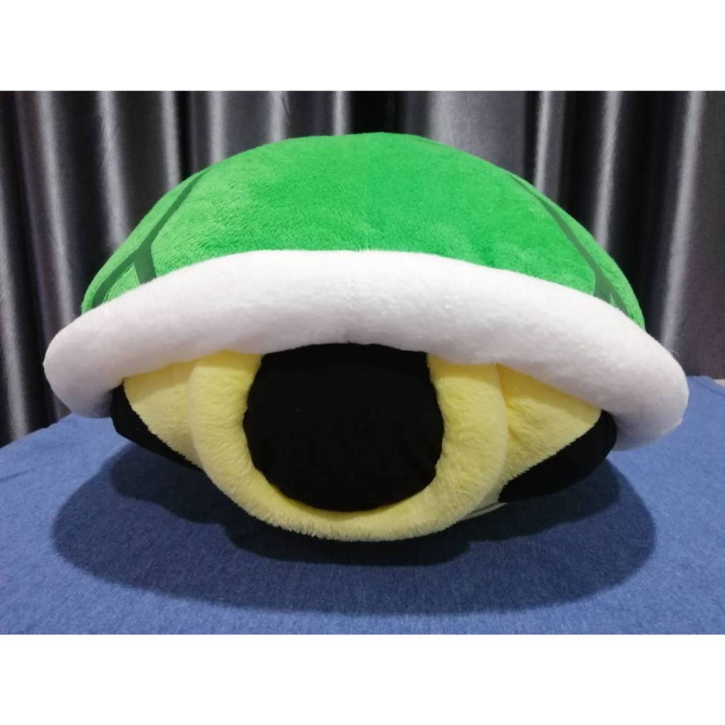 ตุ๊กตากระดองเต่า มาริโอ้ สีเขียว Super Mario Koopa Shell ขนาด16นิ้ว ป้าย TAITO