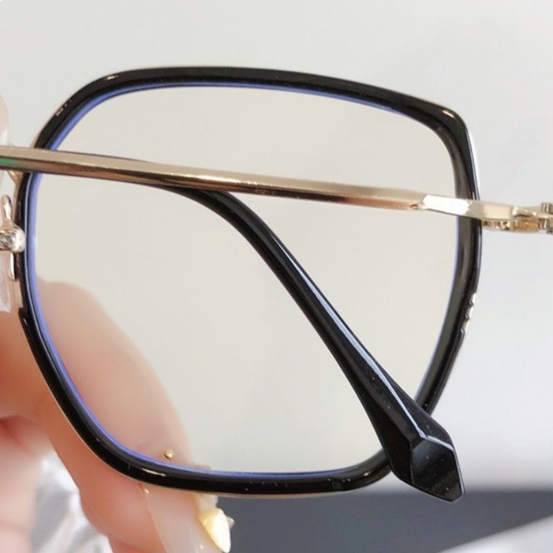 📮พร้อมส่ง📮 GL-2039 แว่นตาเลนส์กรองแสง ทรงเหลี่ยม Blue Block  [กรอบแข็งแรงสามารถนำไปเปลี่ยนเลนส์ได้] - รูปที่ 4