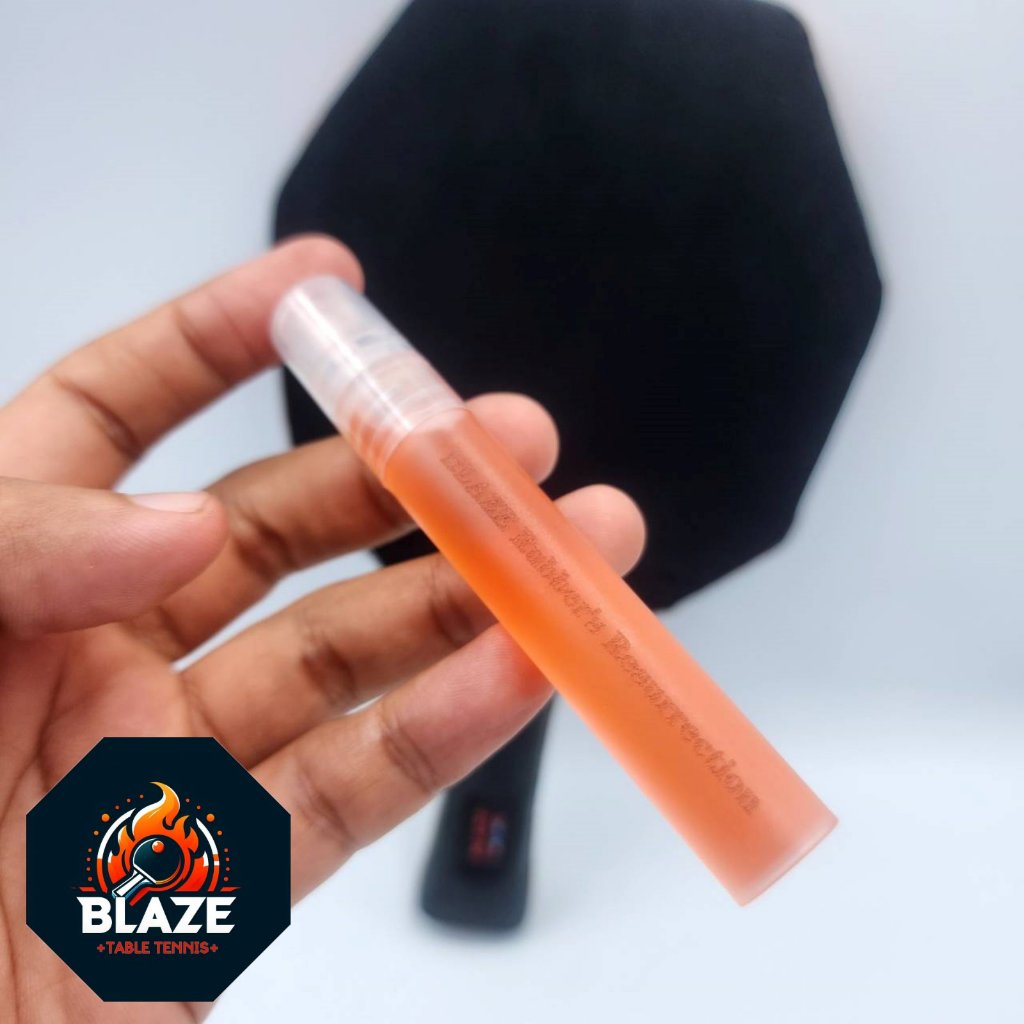 ตีดีขึ้นเยอะ! BLAZE น้ำยาบูสต์หน้ายางปิงปอง (10-12 ml.) เพิ่มประสิทธิภาพทุกการตีอย่างมั่นใจ ยืดอายุยางปิงปอง คุ้มค่าสุดๆ