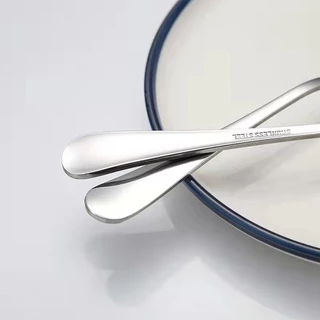 ShopAt.Two[ST-3119] ชุดช้อนส้อมขนม ช้อนส้อมเบเกอรี่ สแตนเลส