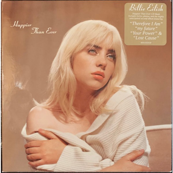 CD Billie Eilish – Happier Than Ever made in usa มือ1 แผ่นแท้