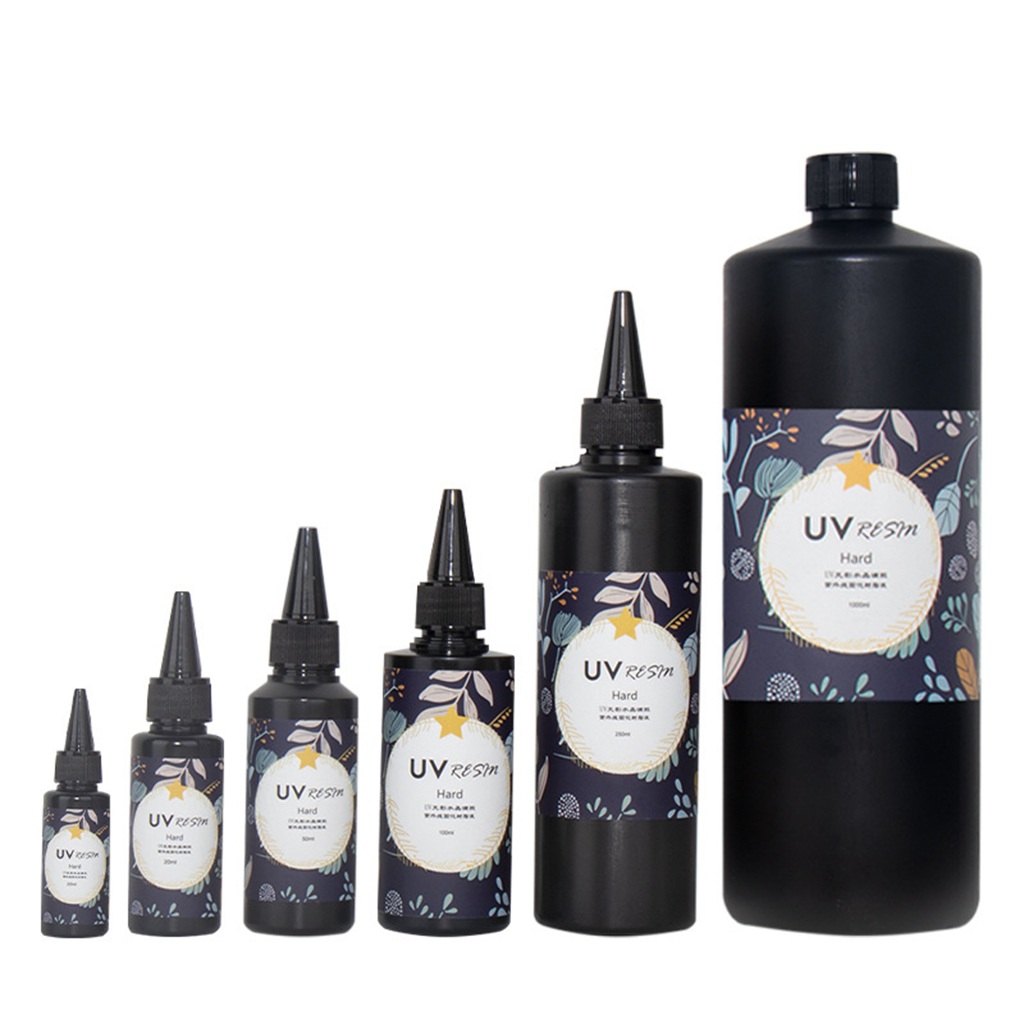 UV resin กาวยูวี คริสตัล กาวยูวีเรซิน โปร่งใสสูง แข็งใส ทำด้วยมือ เครื่องประดับdiy