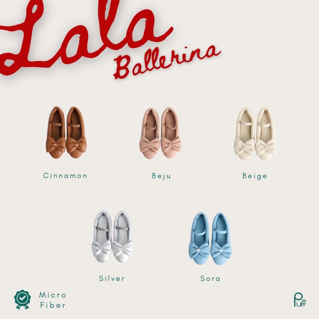 PUFFSHOES.OFFICIAL : LALA BALLERINA