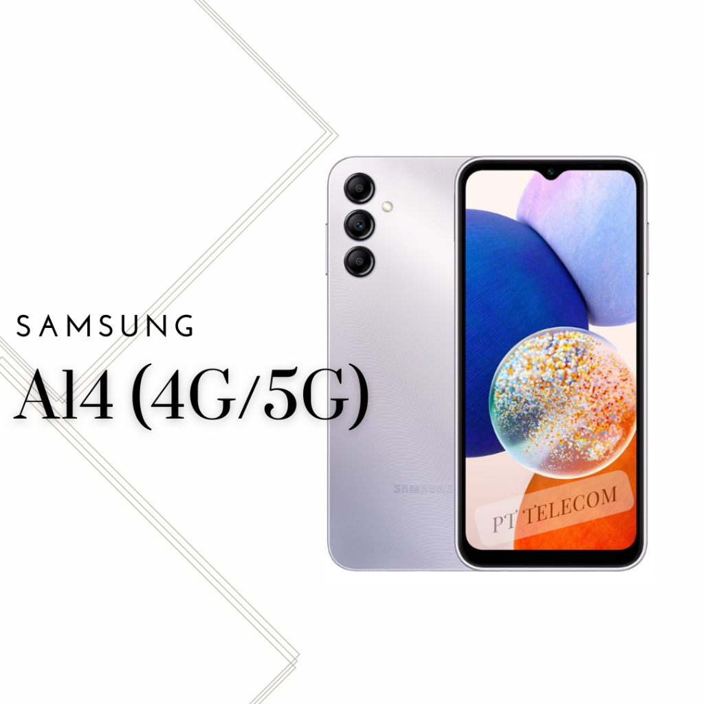 Samsung A14 (4G)(5G) (Ram4/128GB)•เครื่องศูนย์ไทย•เคลียสตอค ประกันร้าน
