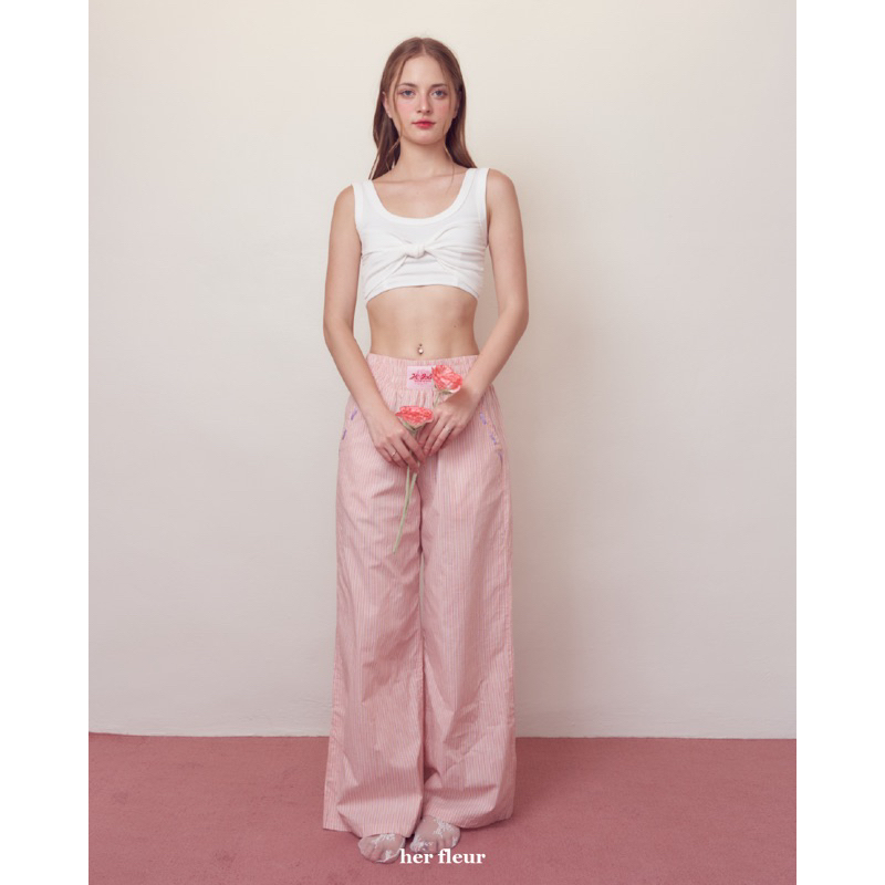 Her Fleur GERBERA LOUNGEWEAR PANTS (*Limited fabric! ผ้าหมดแล้วหมดเลย ไม่มีรีสต๊อก)