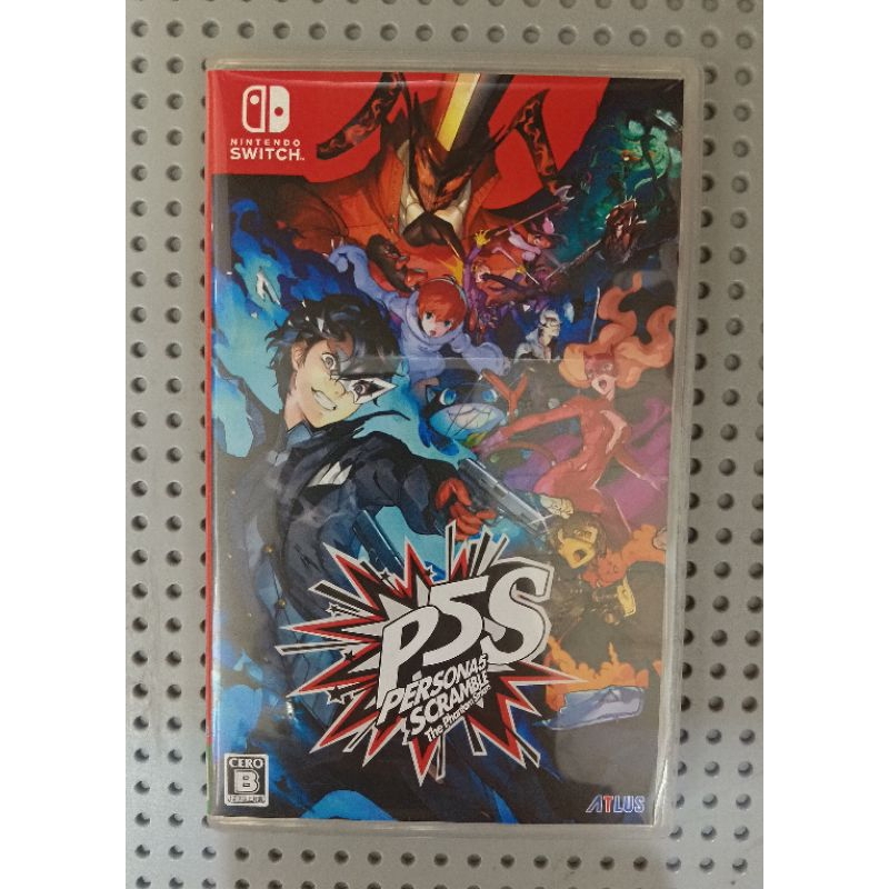 แผ่นเกม NINTENDO SWITCH (มือ2) : P5S PERSONA 5 STRIKERS (โซนJP/ภาษาญี่ปุ่น) (ปกกล่องมีรอยบ้างนะครับ)