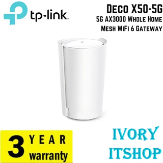 TP-Link Deco X50-5G ใหม่! เราเตอร์ใส่ซิม 5G AX3000 Whole Home Mesh WiFi 6 Gateway เพียงใส่ SIM Card ก็เพลิดเพลินกับเครือ
