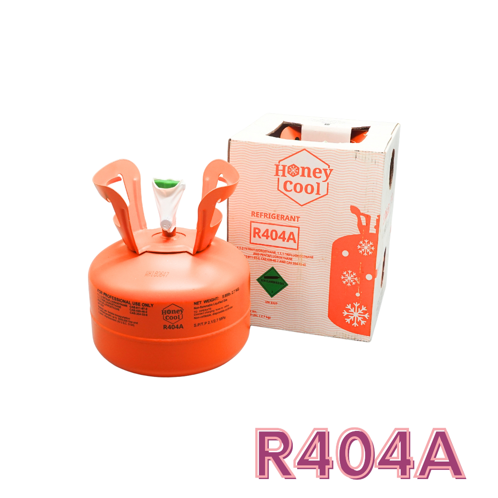 น้ำยาแอร์ สารทำความเย็น R404A ขนาด 3KG น้ำยาแอร์ เครื่องเย็น ห้องเย็น เครื่องปรับอากาศ