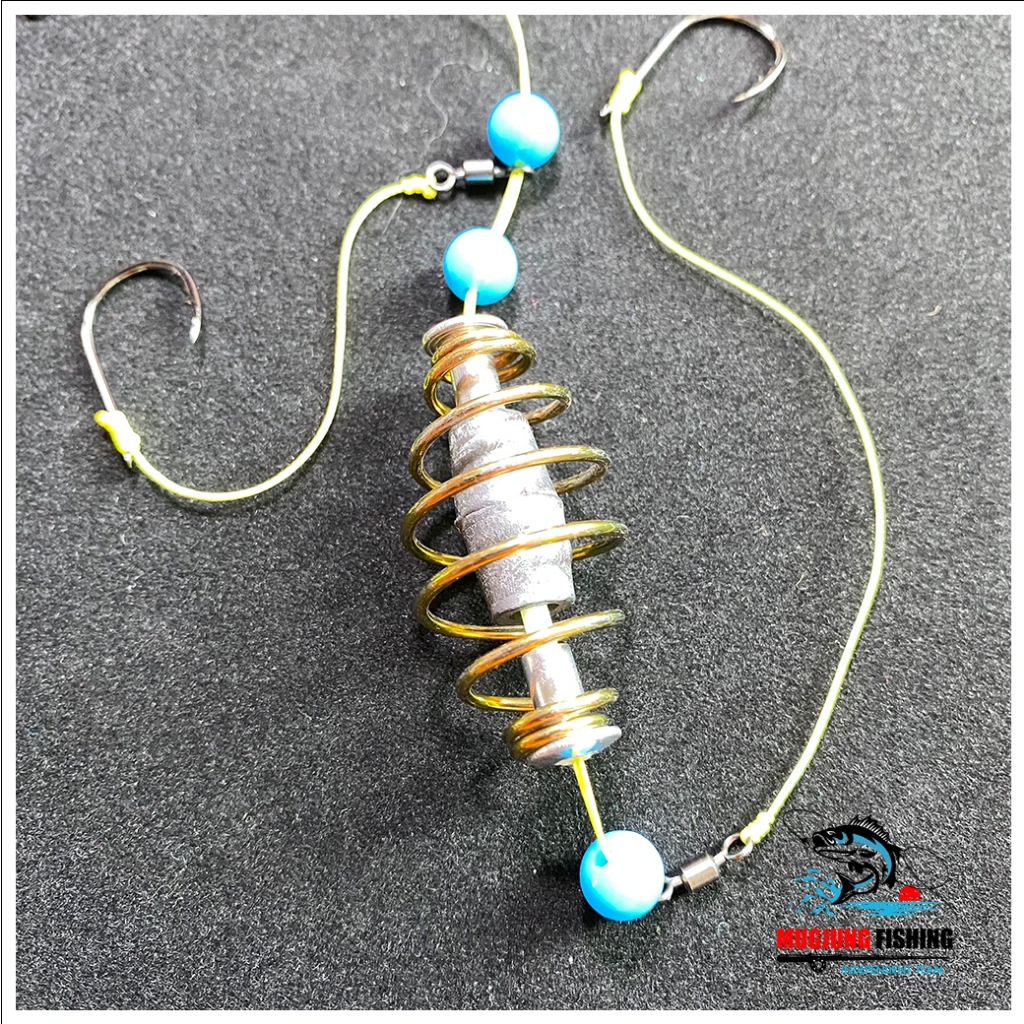 เบ็ดตกปลา ตะกร้อวิ่ง รุ่น MR12 ตะกร้อตกปลาหน้าดิน ตะขอเบ็ดชินุตูดแบน #0.3 - #12 มีเก็บเงินปลาย - รูปที่ 2