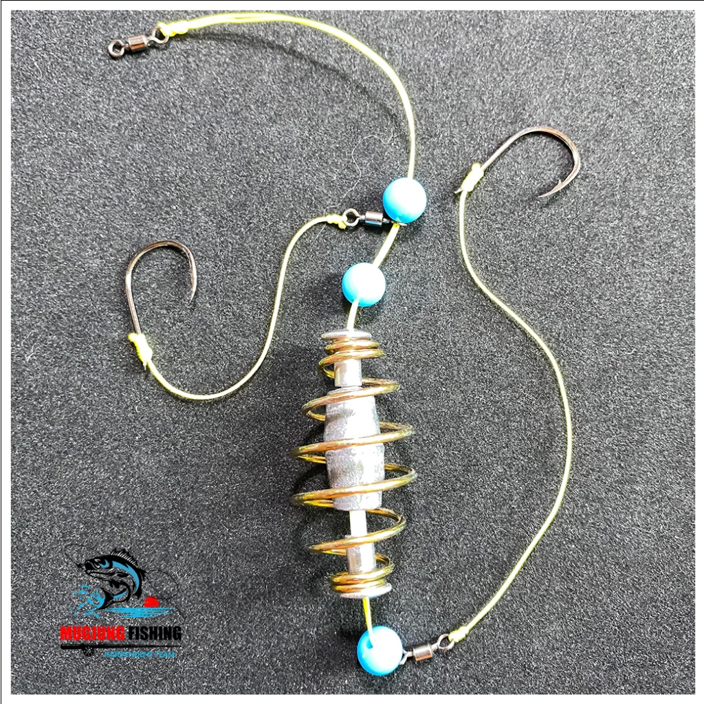 เบ็ดตกปลา ตะกร้อวิ่ง รุ่น MR12 ตะกร้อตกปลาหน้าดิน ตะขอเบ็ดชินุตูดแบน #0.3 - #12 มีเก็บเงินปลาย - รูปที่ 6