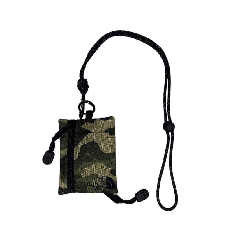 กระเป๋าใบจิ๋ว TNF CAMO กระเป๋าผ้าคล้องคอสายเชือก