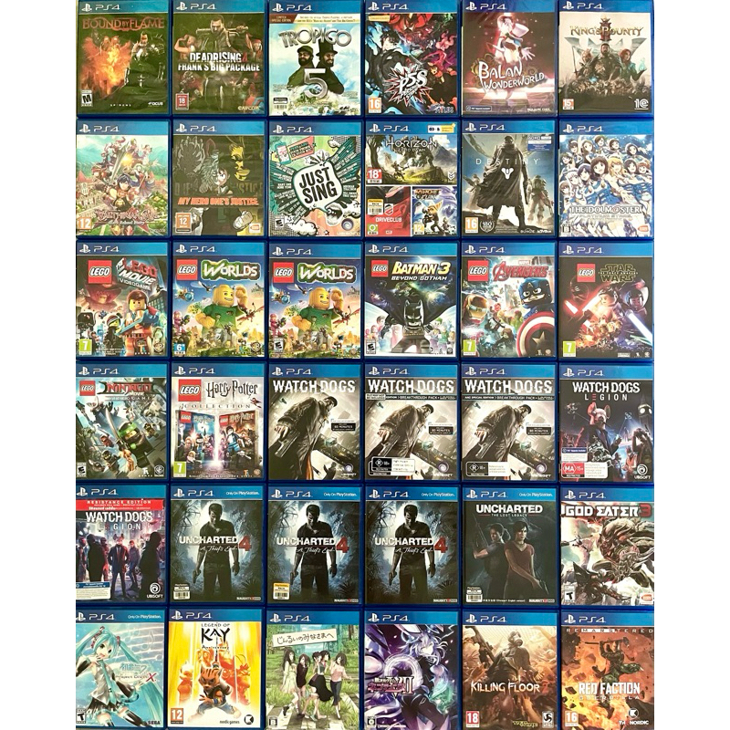 แผ่นเกม ps4 มือสอง (3)