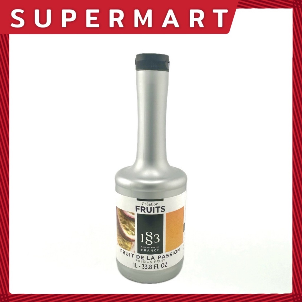 SUPERMART 1883 Fruit Puree passion fruit 1 l.#1108527