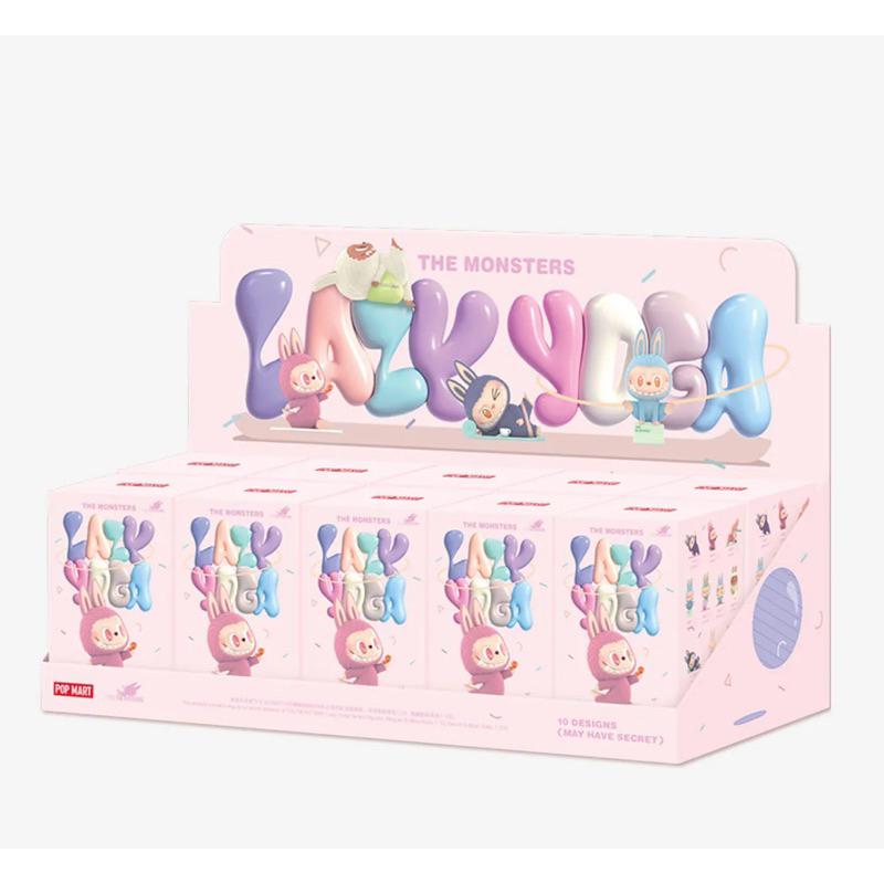 【พร้อมส่ง - Box Set📦】Blind Box - Labubu The Monster "Lazy Yoga Series Figures" (ลิขสิทธิ์แท้)