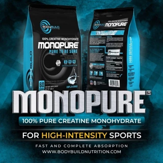 BodyBuild Creatine Monopure® 100% Pure Creatine Monohydrate ครีเอทีน เพิ่มประสิทธิภาพมวลกล้ามเนื้อ