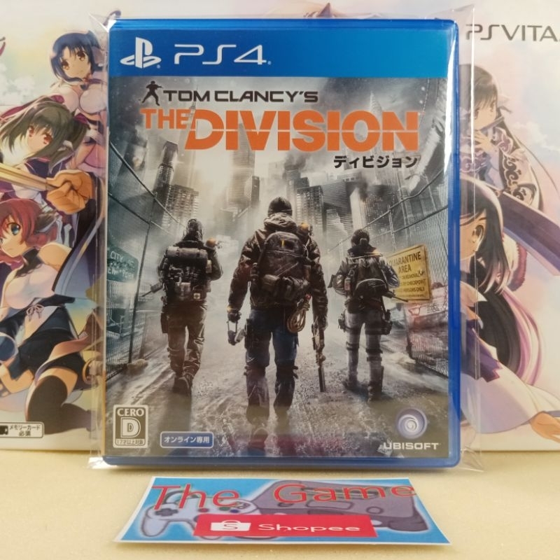 (PS4)​ เเผ่น​เกมส์​ PS4​ -​ PS5​ tom clancy's the division​ (ภาษาอังกฤษ)​ English​ ZONE2​