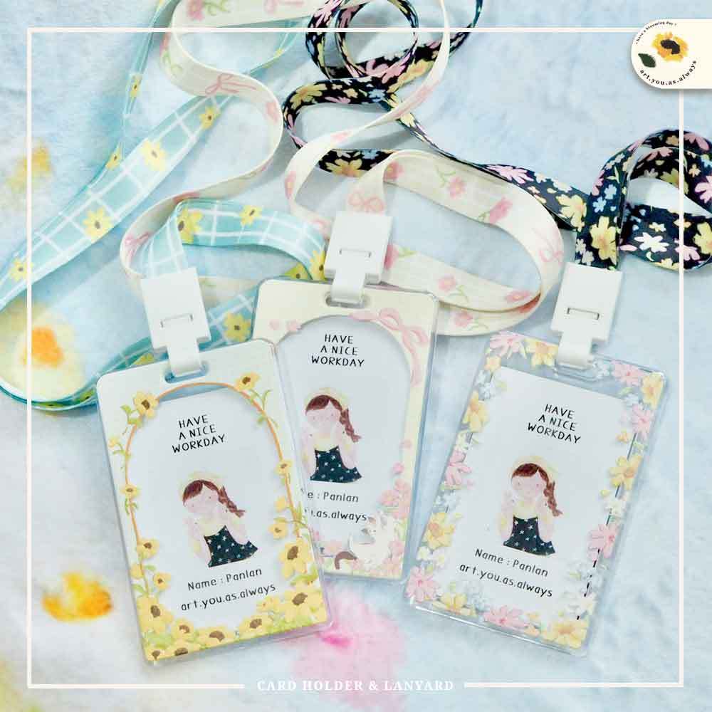 Card holder ที่ใส่บัตรและสายคล้องคออเนกประสงค์