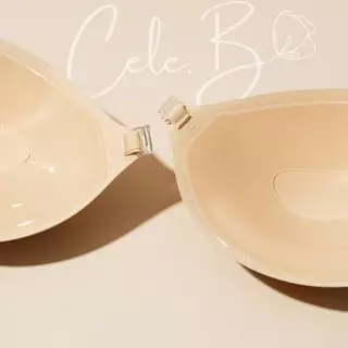 Cele.b บรากลมไร้ขอบ Seamless Bra บราอกชิด ดันทรงธรรมชาติ กาวอ่อนโยน ไม่ทำร้ายผิว
