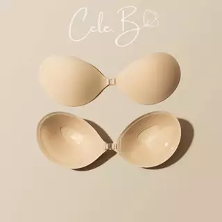 Cele.b บรากลมไร้ขอบ Seamless Bra บราอกชิด ดันทรงธรรมชาติ กาวอ่อนโยน ไม่ทำร้ายผิว