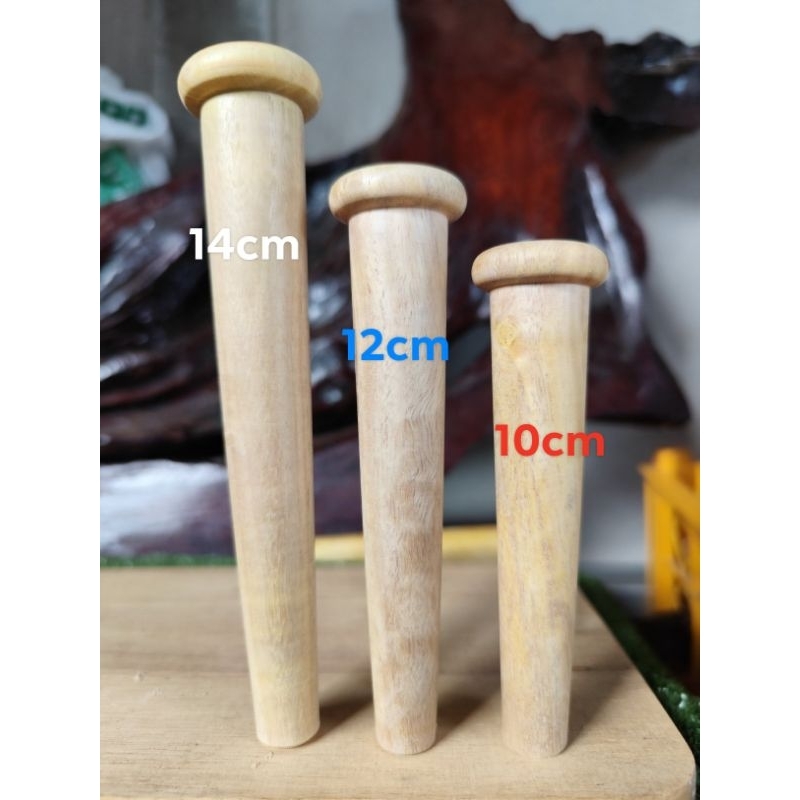 ท่อไม้ประดู่ขาว10-14cm