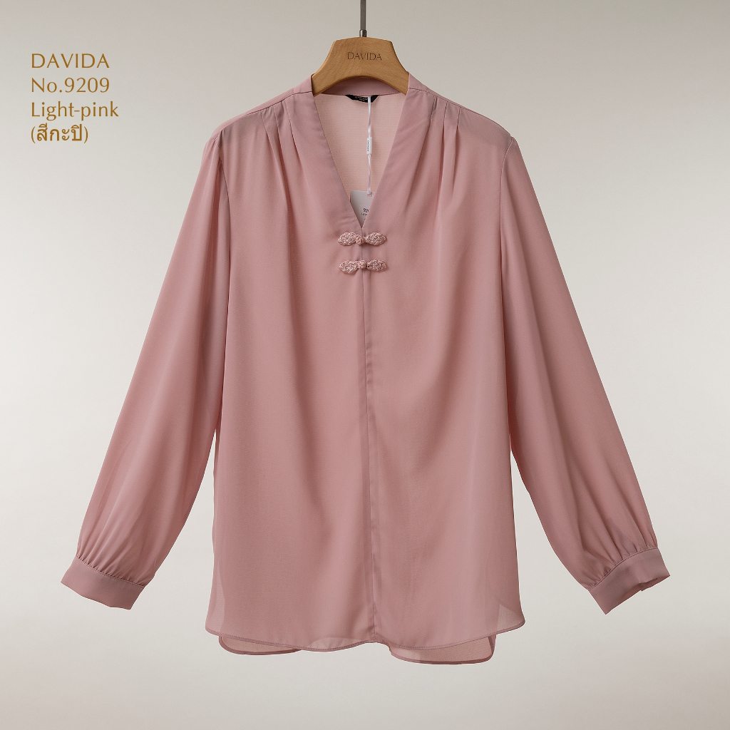 เสื้อเชิ้ตแขนยาว DAVIDA #9209