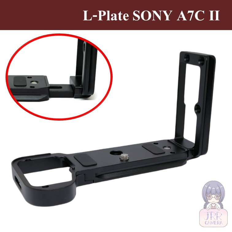 L-PLATE สำหรับ SONY A7C II by JRR ( L-Plate for SONY A7CII ) Sony A7C2 L-PLATE / A7CM2 L Bracket Pla