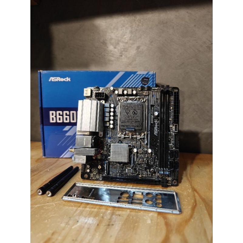 เมนบอร์ด Asrock B660M-ITX/AC มือสอง