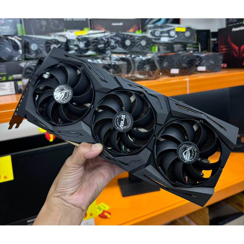 ASUS ROG STRIX RX5700XT 08G GAMING - 8GB GDDR6 (ภาพถ่ายจากสินค้าจริง)(มีแต่ตัว)