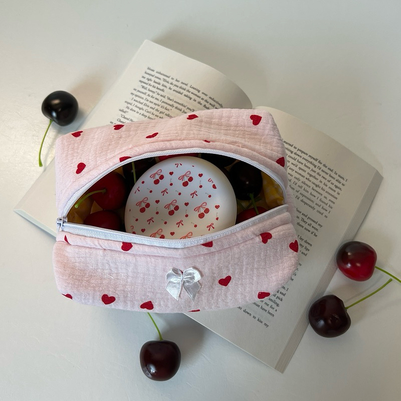 Amaryllis.bkk - Aligner And Retainer Case (Kissing cherries)