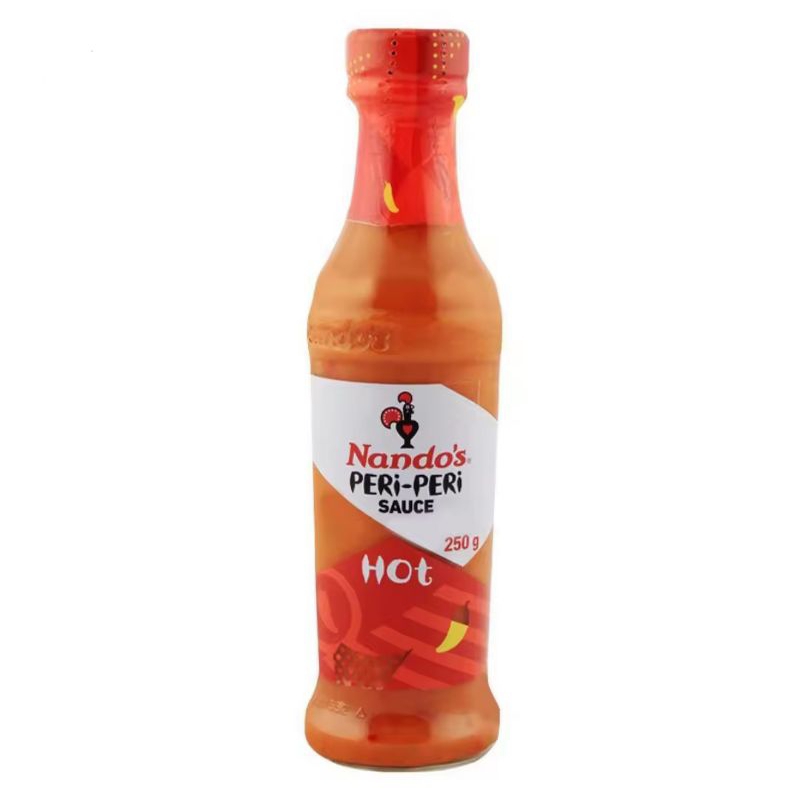 Nando's Peri Peri Hot Sauce 250g นานโดส เพอริ เพอริ ซอสรสเผ็ด 250กรัม