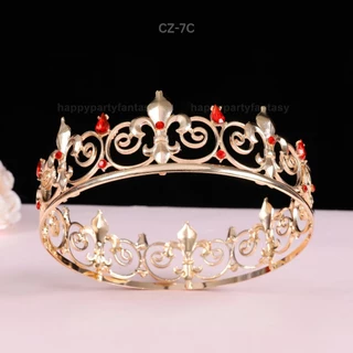 มงกุฏพระราชา มงกุฏ มงกุฎ มงกุฎเจ้าชาย crown king ทีคาดผมเจ้าชาย ผู้ชาย