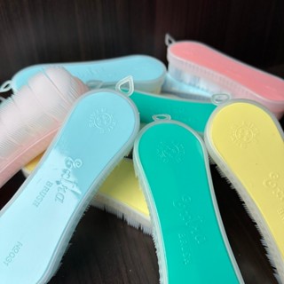 แปรงซักผ้า แปรงขัด พลาสติก สีพลาสเทล