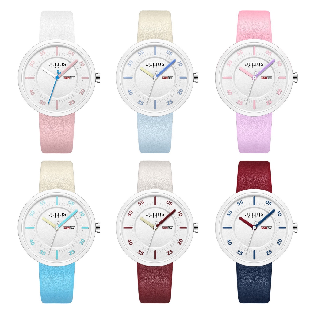 Julius นาฬิกาข้อมือผู้หญิง รุ่นJA-1492(JA-1492A,JA-1492B,JA-1492C,JA-1492D,JA-1492E,JA-1492F)