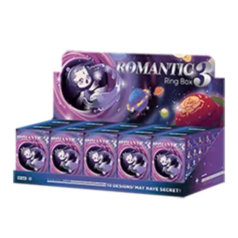 [สินค้าพร้อมส่ง]POPMART SKULLPANDA ROMANTIC RING V.3 ยกกล่อง 10 สุ่ม