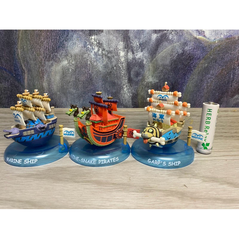 One Piece Pirate Ship Yura Yura Megahouse เรือวันพีช ล้มลุก