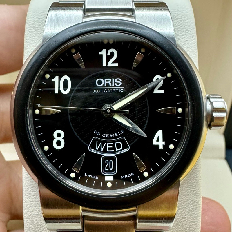 Oris Motor Sport TT1/TT3 Black/Steel Ø42mm ref. 635 7518 4464 MB