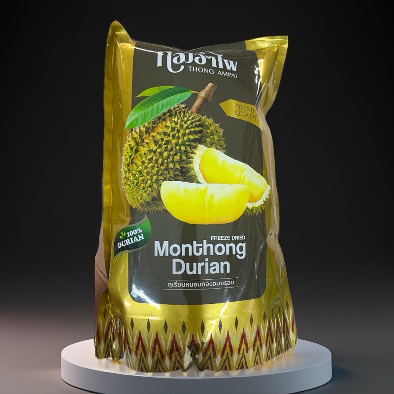 Durian Monthong 100% Freeze Dried. 72g.