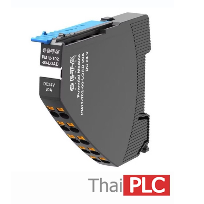 PM12-T02-00-LOAD-20A ETA. Potential Module - LOAD (2 × 5-way, 1 × supply and 4 × LOAD each)
