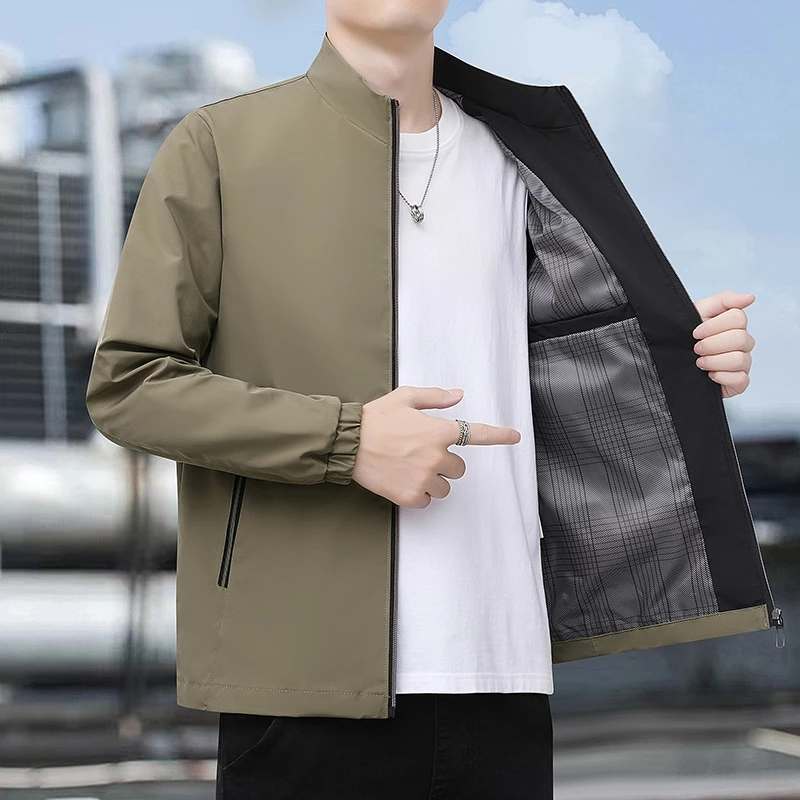 2612#เสื้อแจ็คเก็ตแบบใหม่ล่าสุด ส่งเข้ารูปกระเป๋ามีซิปใส่สบาย