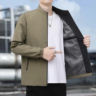 2612#เสื้อแจ็คเก็ตแบบใหม่ล่าสุด ส่งเข้ารูปกระเป๋ามีซิปใส่สบาย