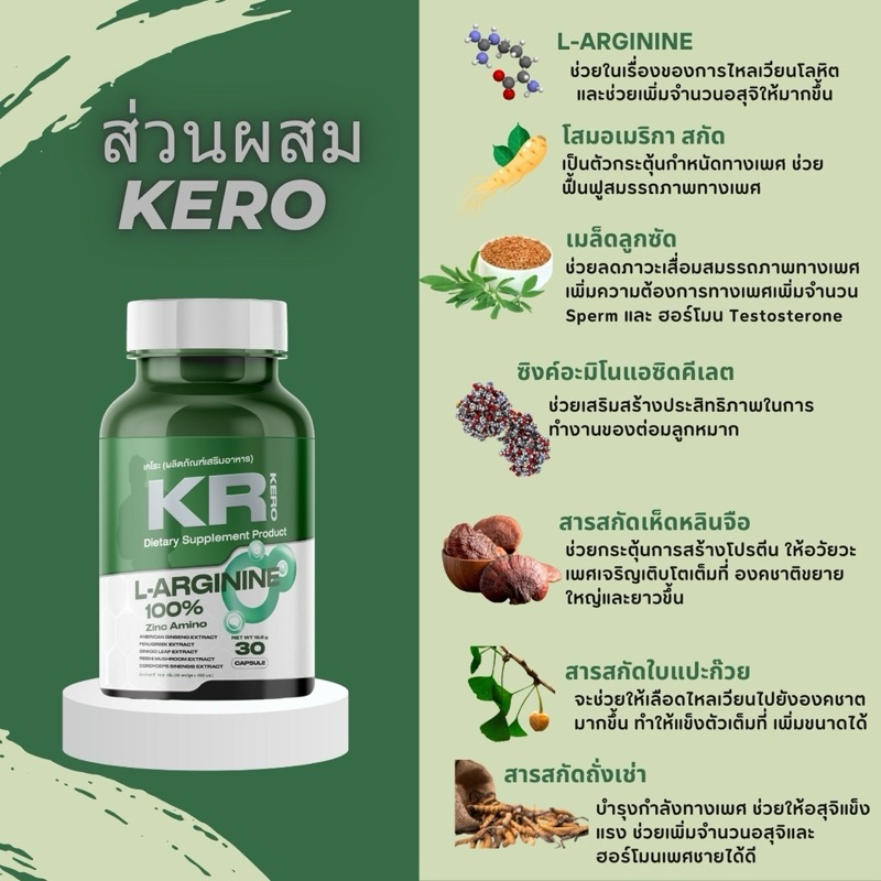 KR.KERO ของแท้ 1 กระปุก 590฿