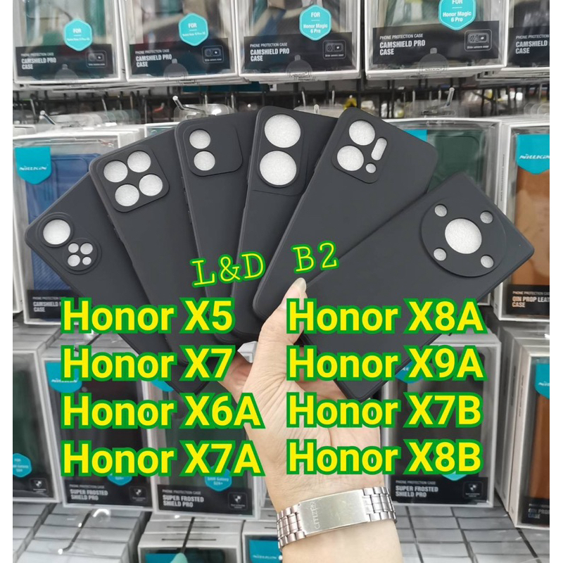 ✨พร้​อมส่งใน🇹🇭✨เคสTPU​นิ่ม​คลุมกล้อง For​ Honor X7B 4G 5G / Honor X5 / X7 X6A X7A X8A / Honor X9A 5G